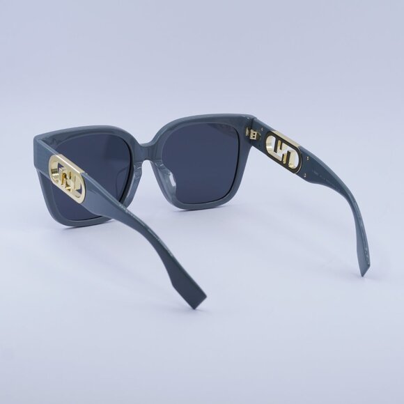?️ New Fendi FE40063F 20A Sunglasses - Grey Frame, Grey Lenses main image 2